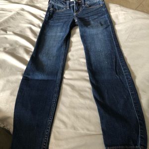 Girls A&F Super Skinny Jeans